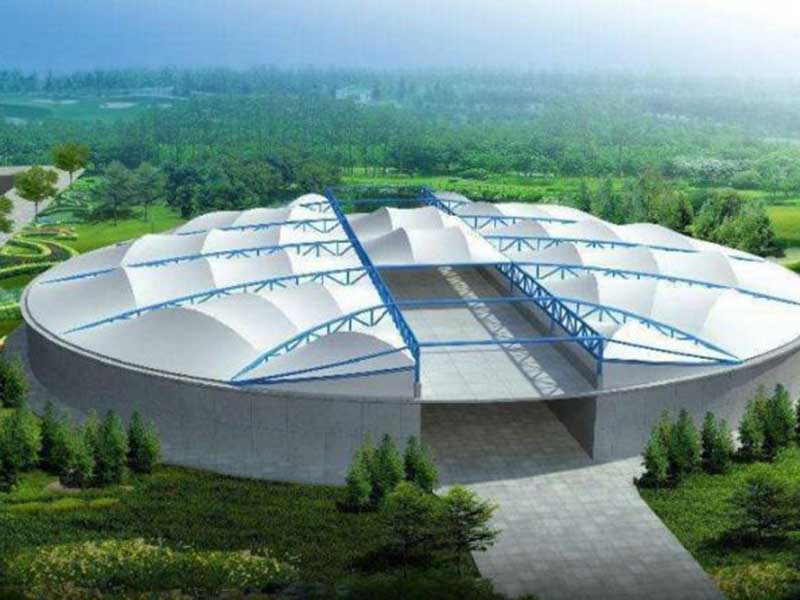 膜結構污水池加蓋